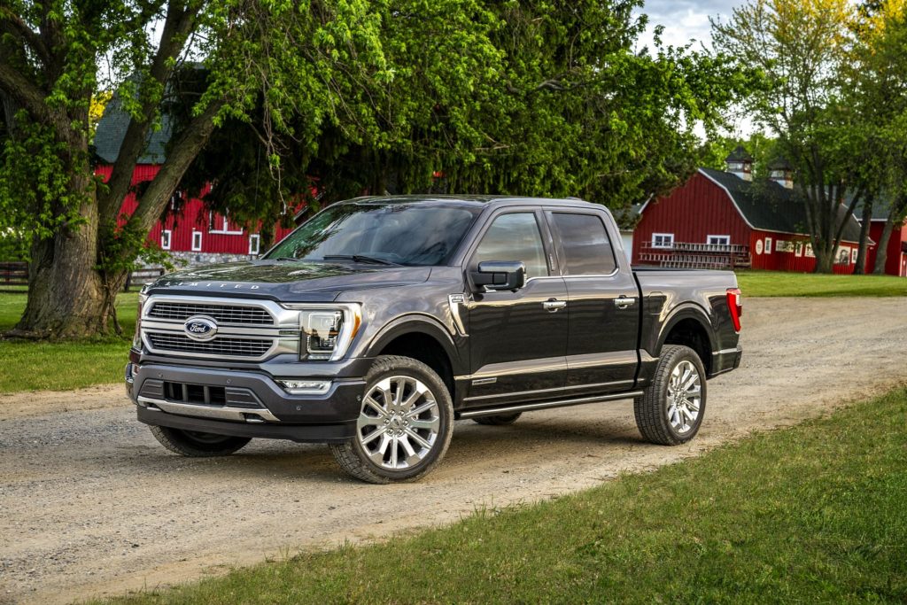 Ford F-150 lifting 