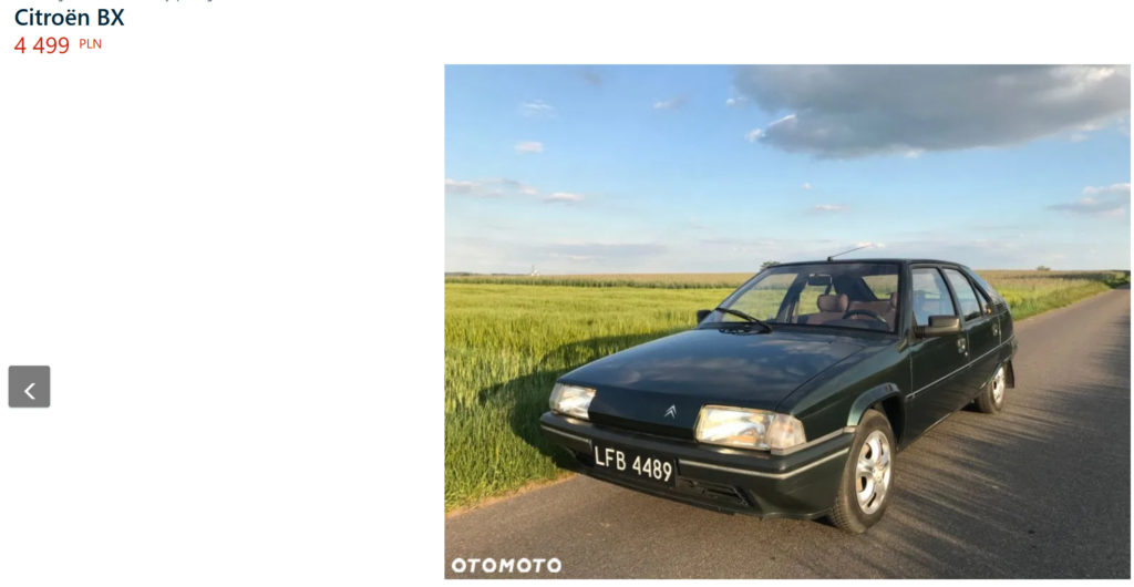 citroen BX 