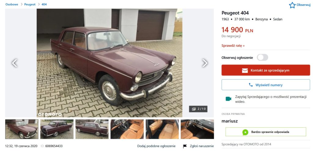 peugeot 404 