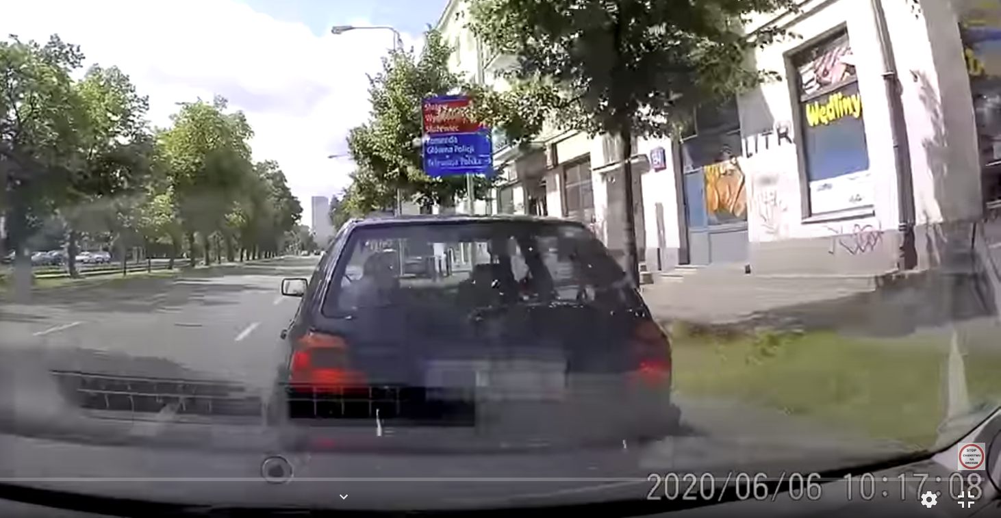 wypadek w warszawie