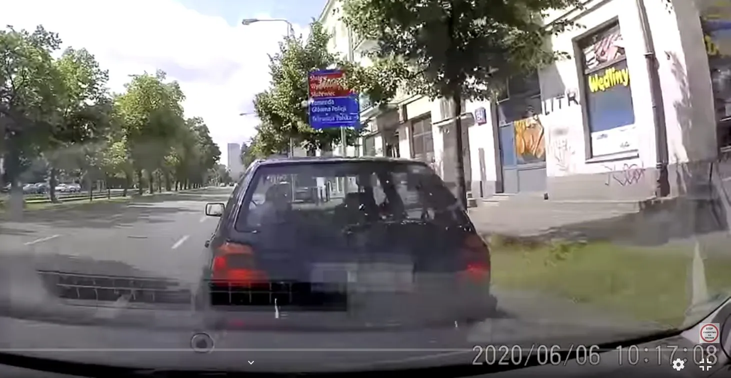 wypadek w warszawie