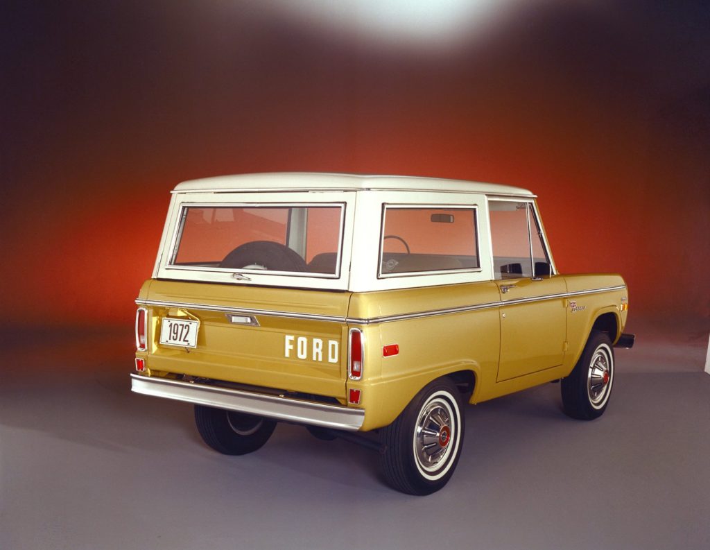 Ford Bronco historia 