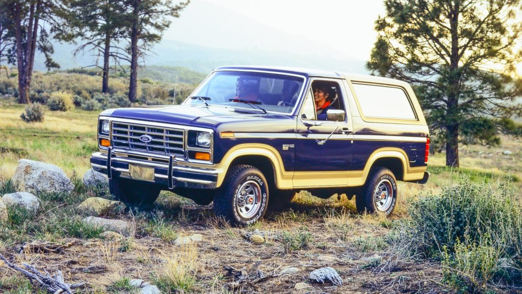 Ford Bronco historia 