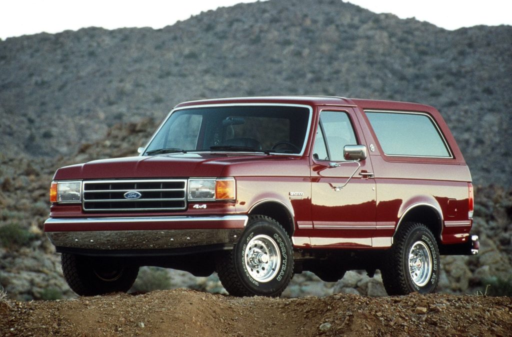 Ford Bronco historia 