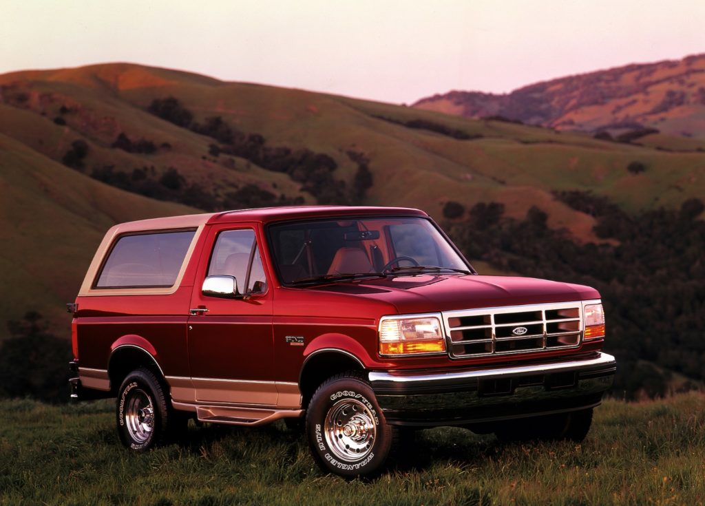 Ford Bronco historia 