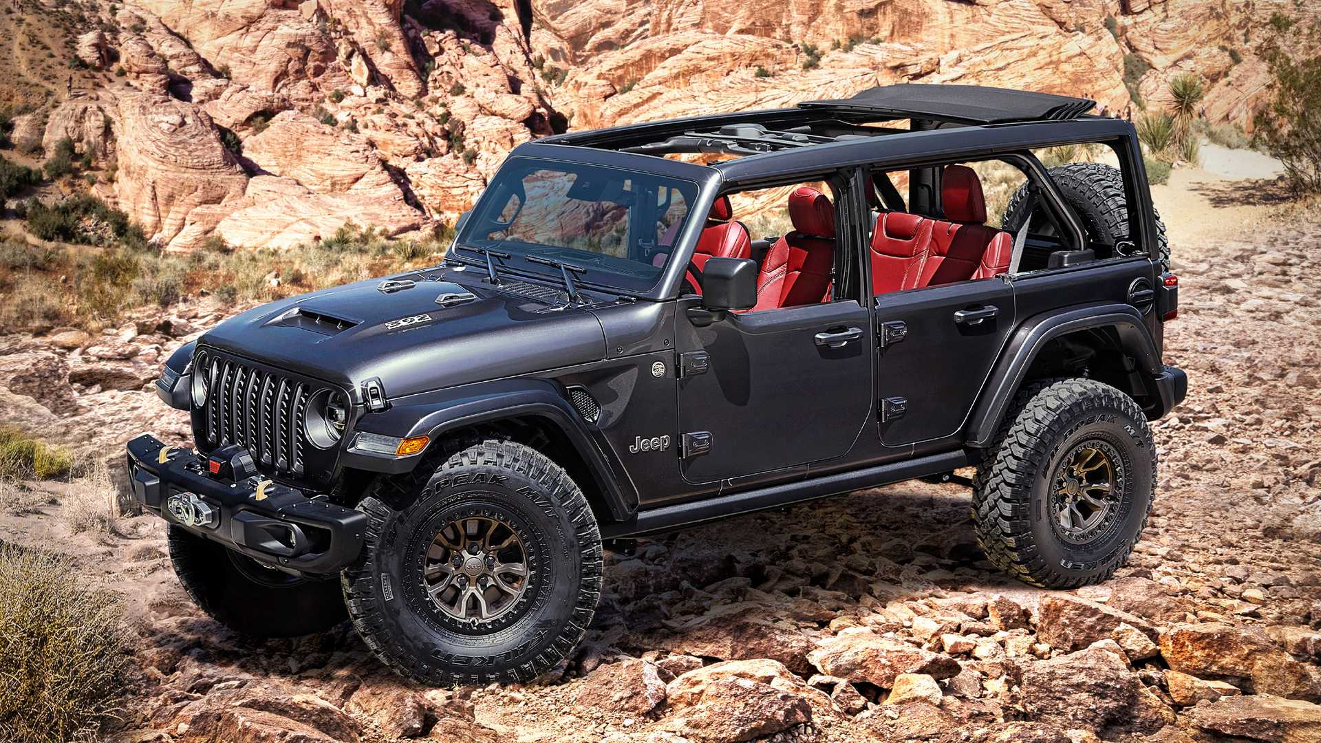 jeep wrangler v8 