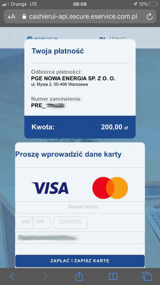 ładowanie samochodu elektrycznego  