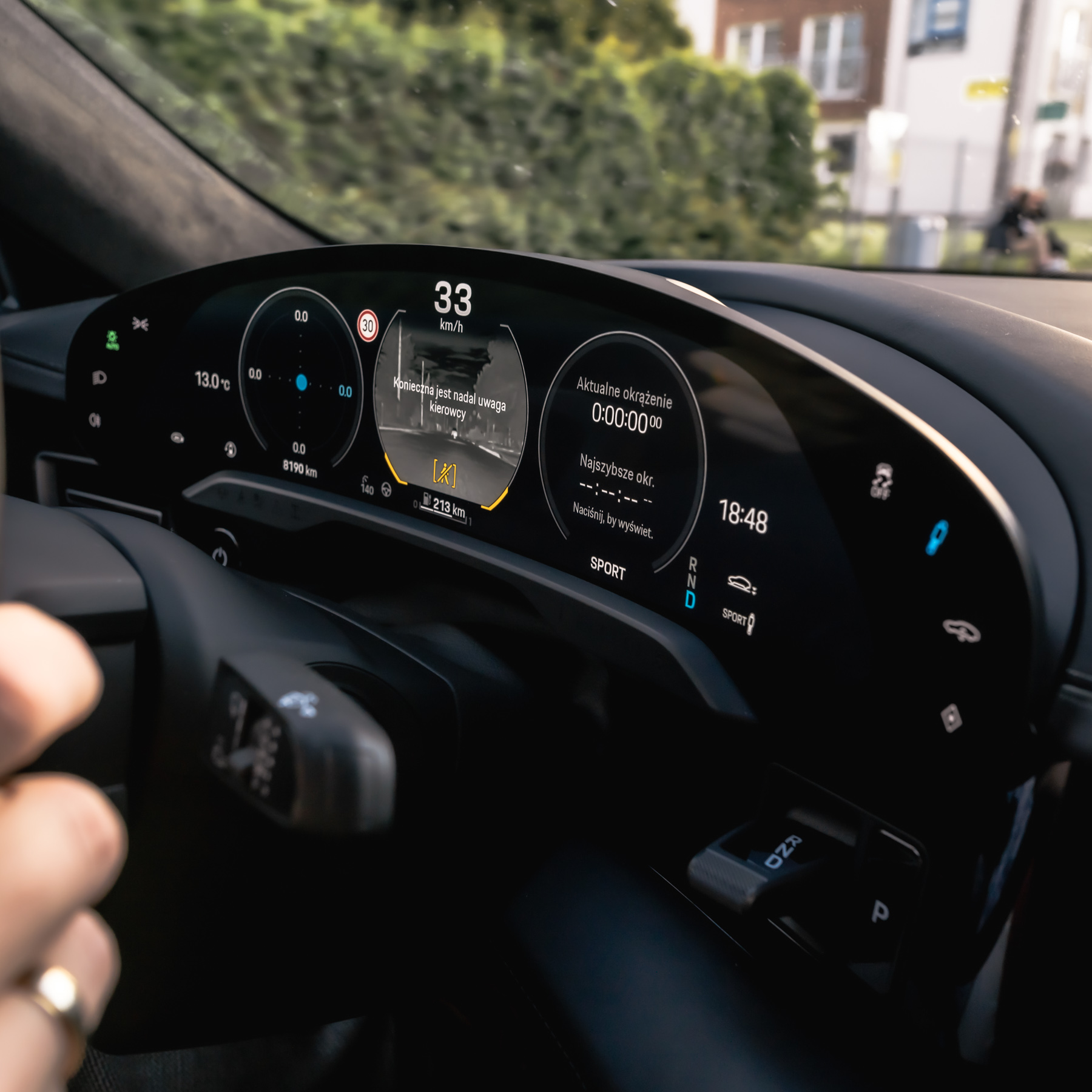 Porsche Taycan test 