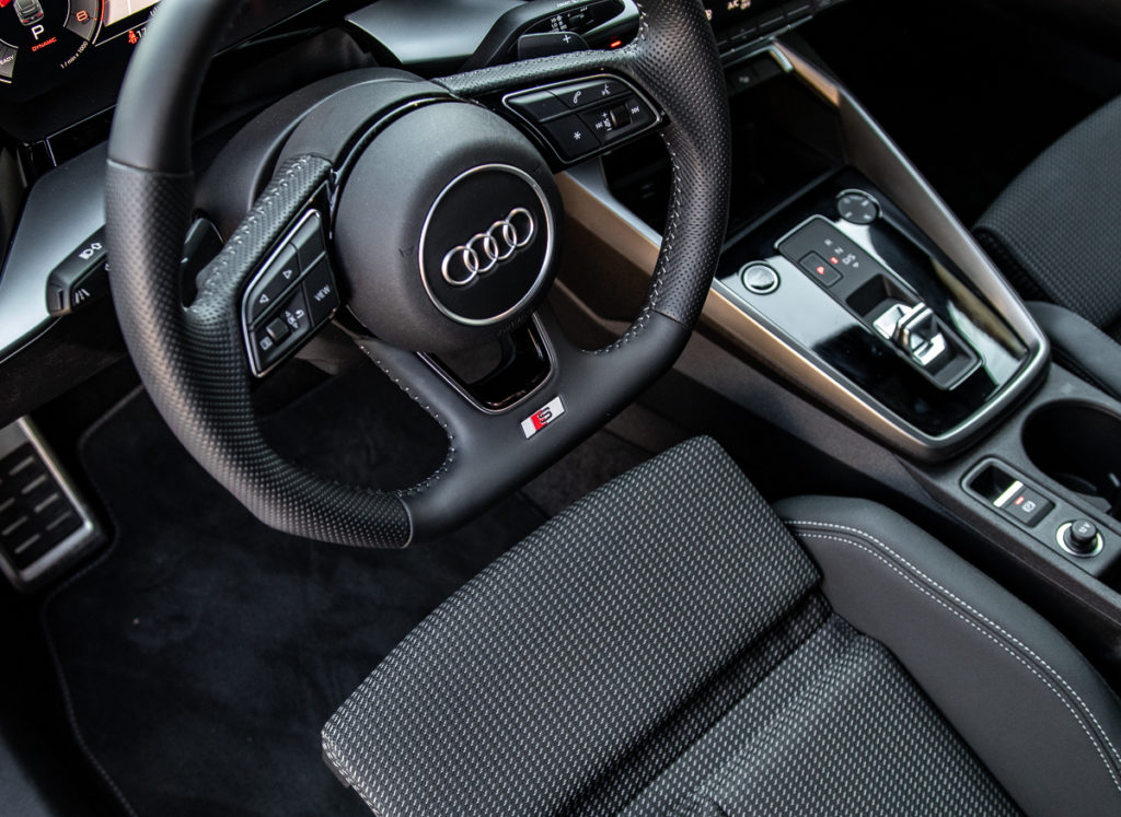 audi a3 wnętrze 