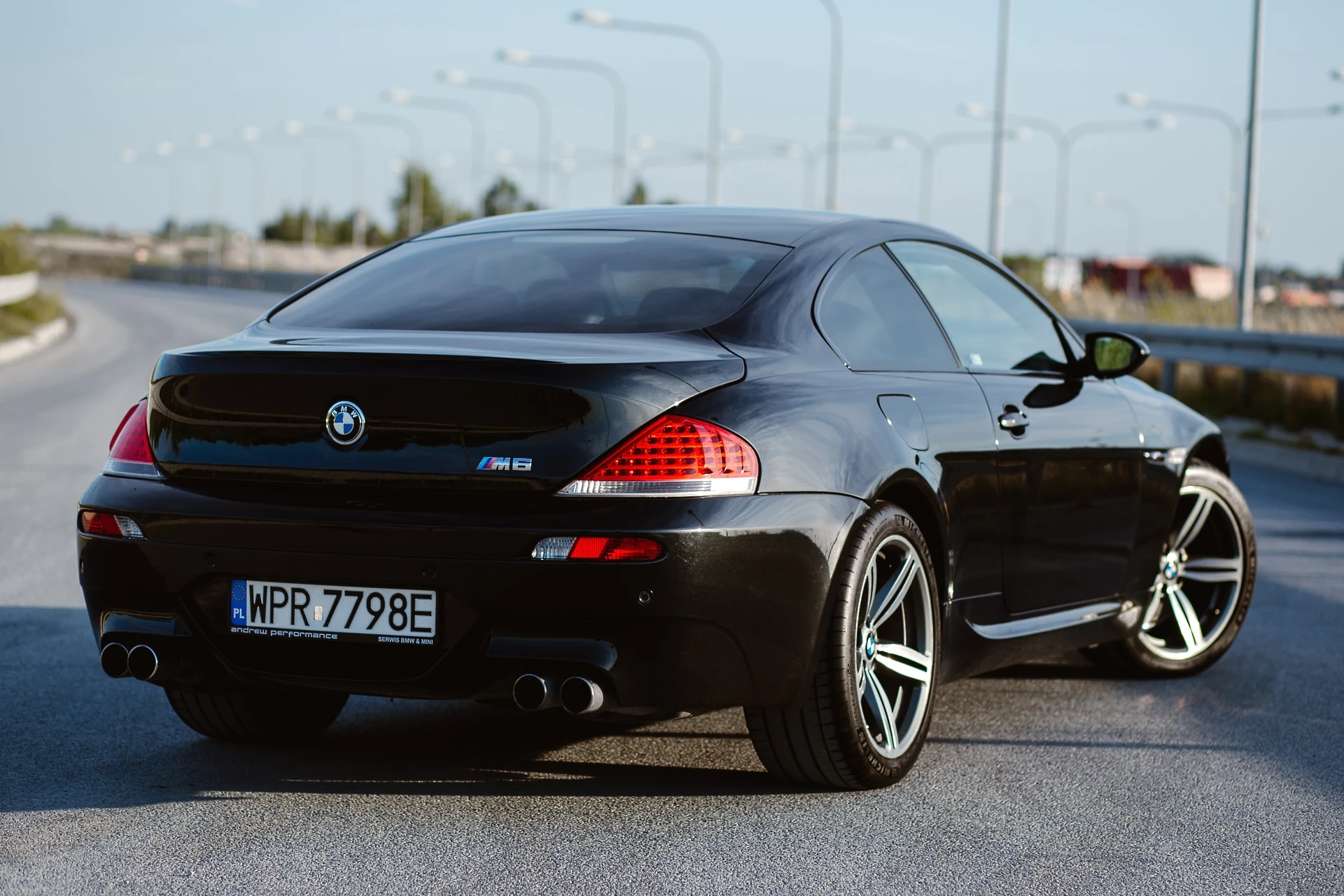 BMW M6 E63 test