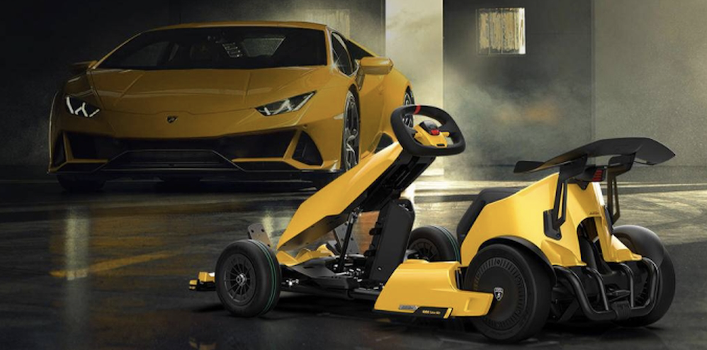 Elektryczny gokart Xiaomi z logiem Lamborghini zwiastuje smutne czasy.