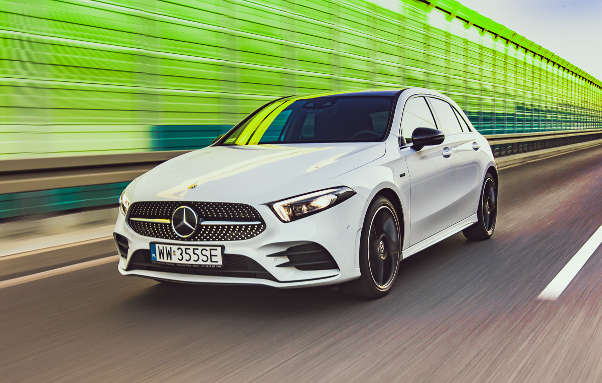 mercedes a 250e test