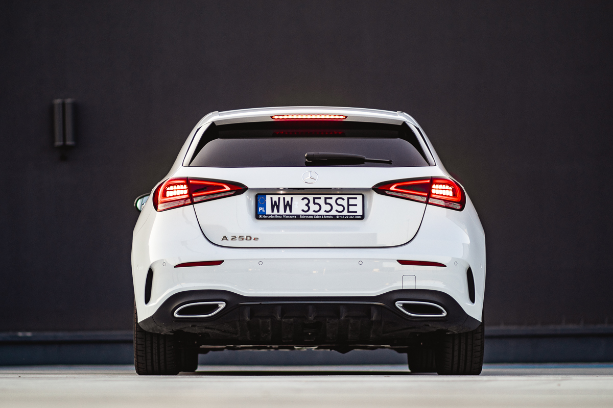mercedes a 250e test 