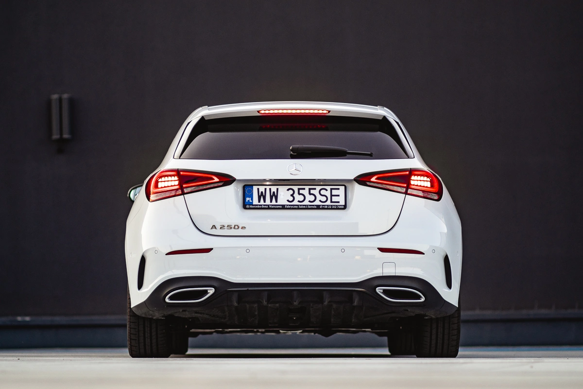 mercedes a 250e test