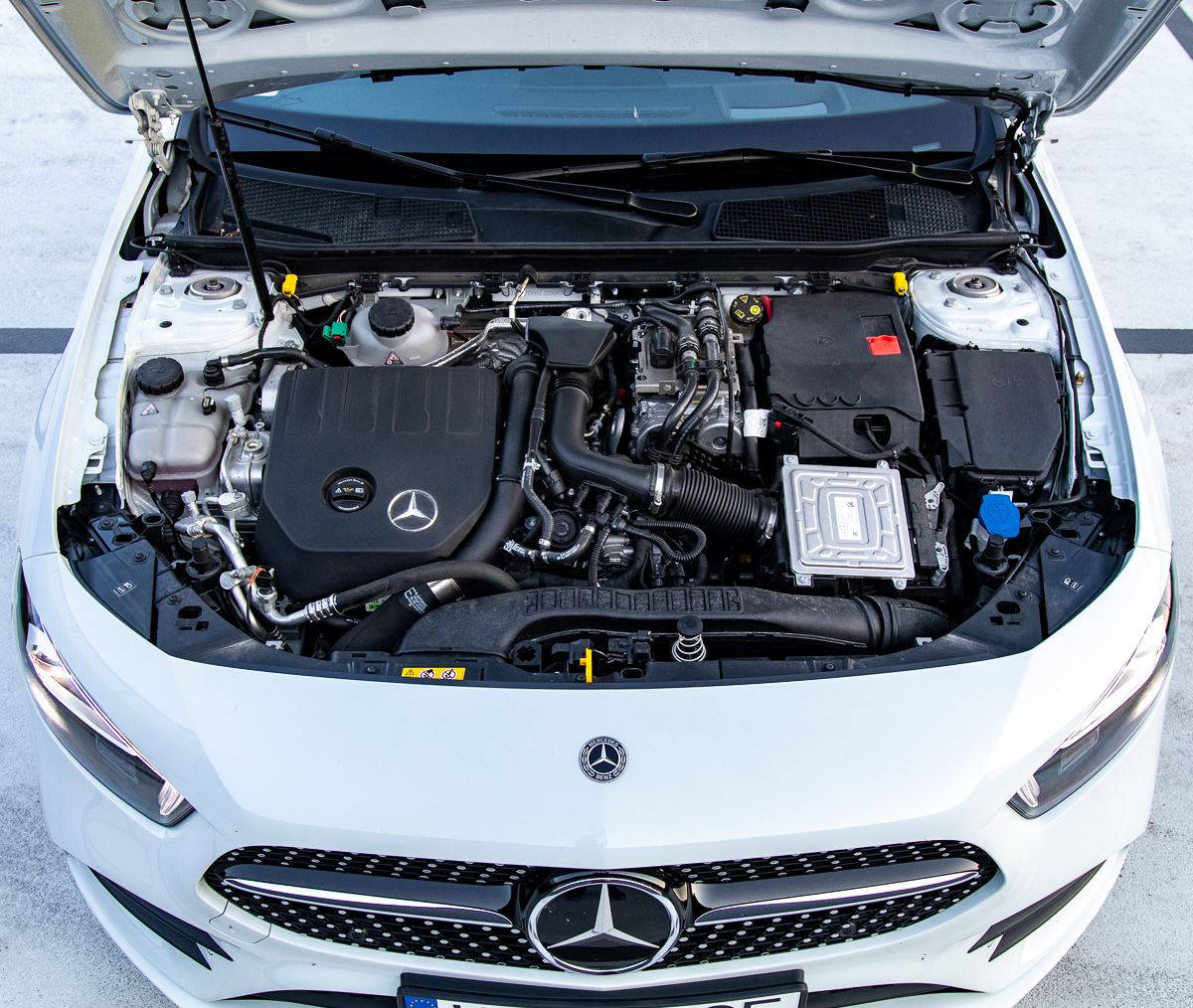mercedes a 250e test 
