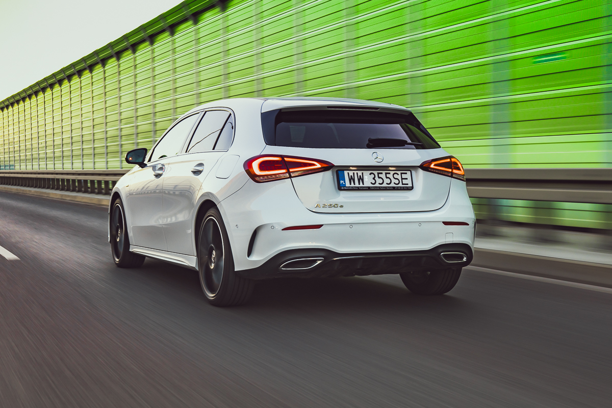 mercedes a 250e test 