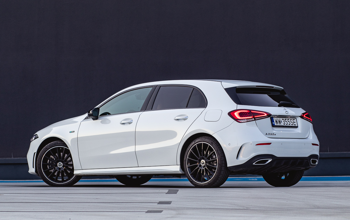 mercedes a 250e test 