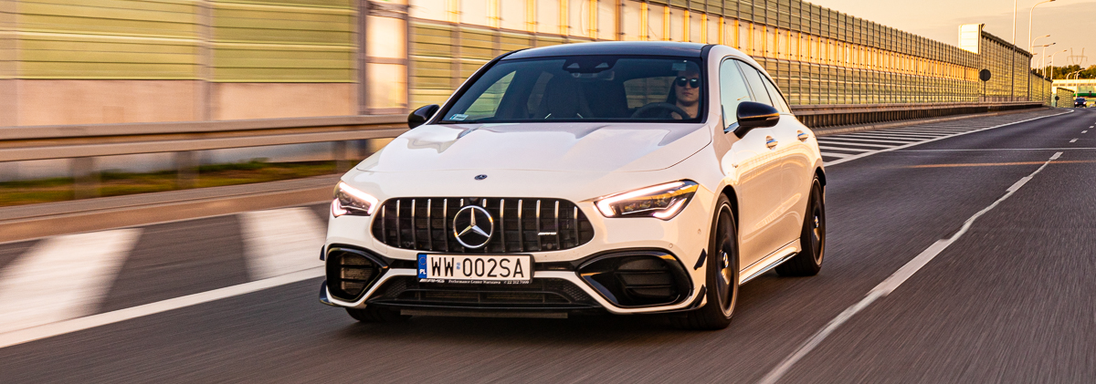 mercedes cla amg 45s test