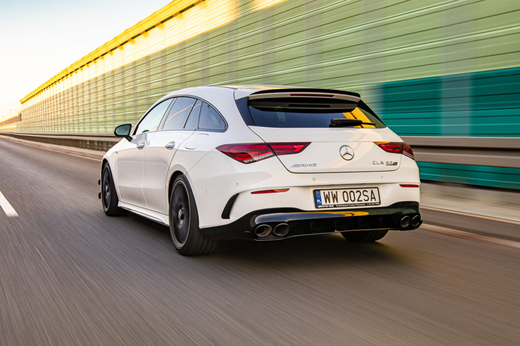mercedes cla amg 45s test 2020 