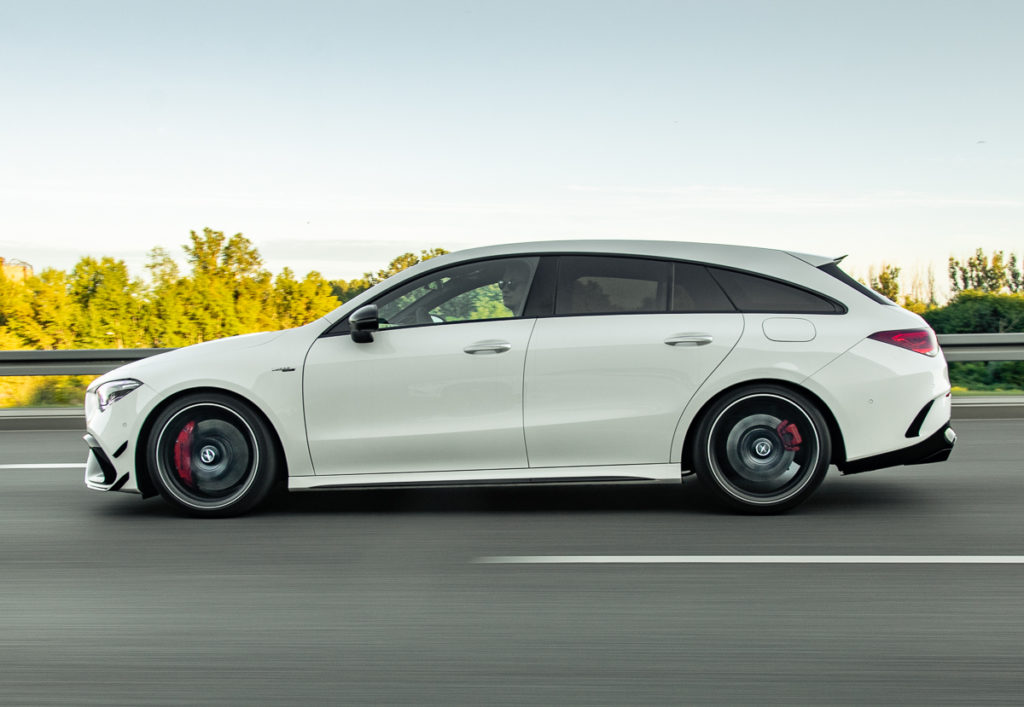 mercedes cla amg 45s test 2020 