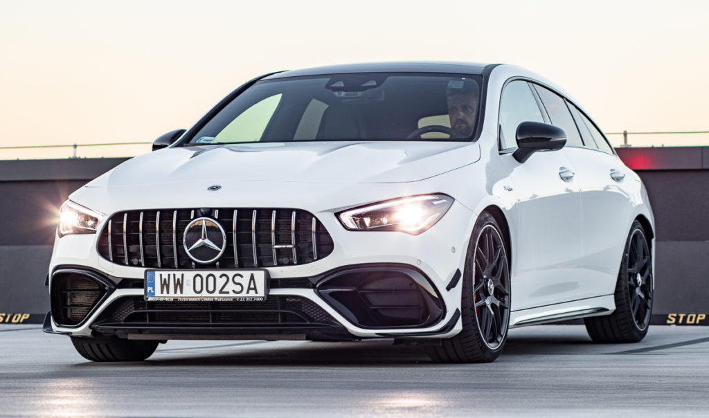 mercedes cla amg 45s test 2020 