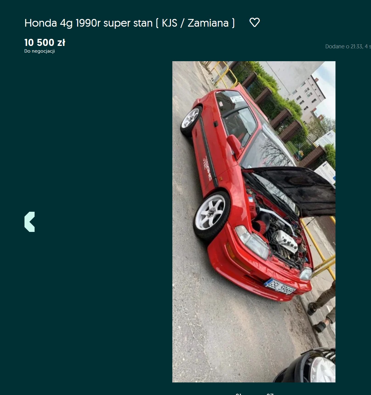 szybki samochod 