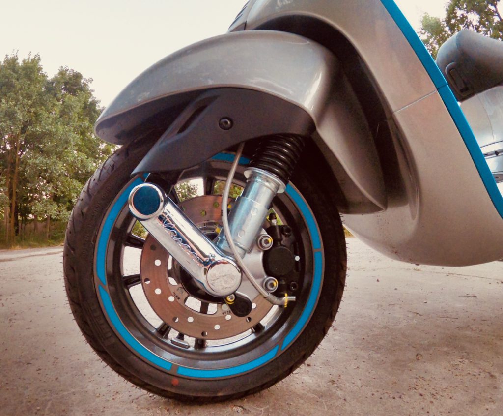 vespa elettrica test 