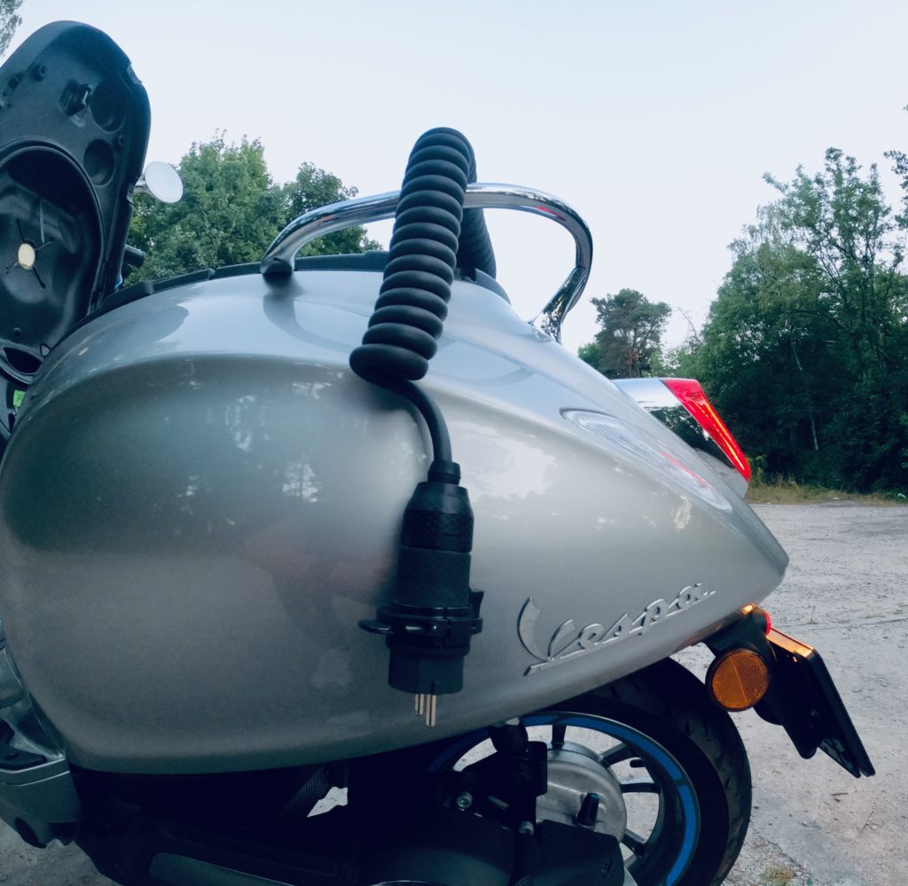 vespa elettrica test 