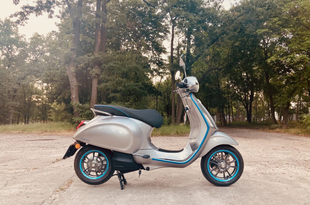 vespa elettrica test 