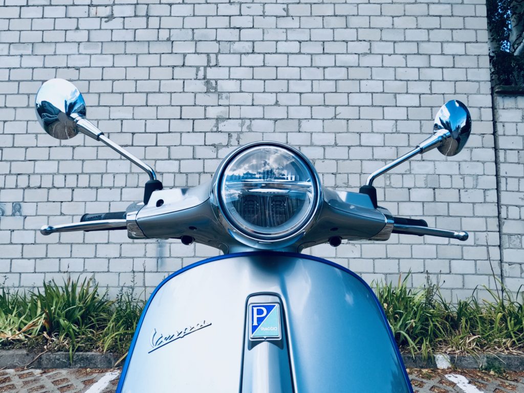 vespa elettrica test 
