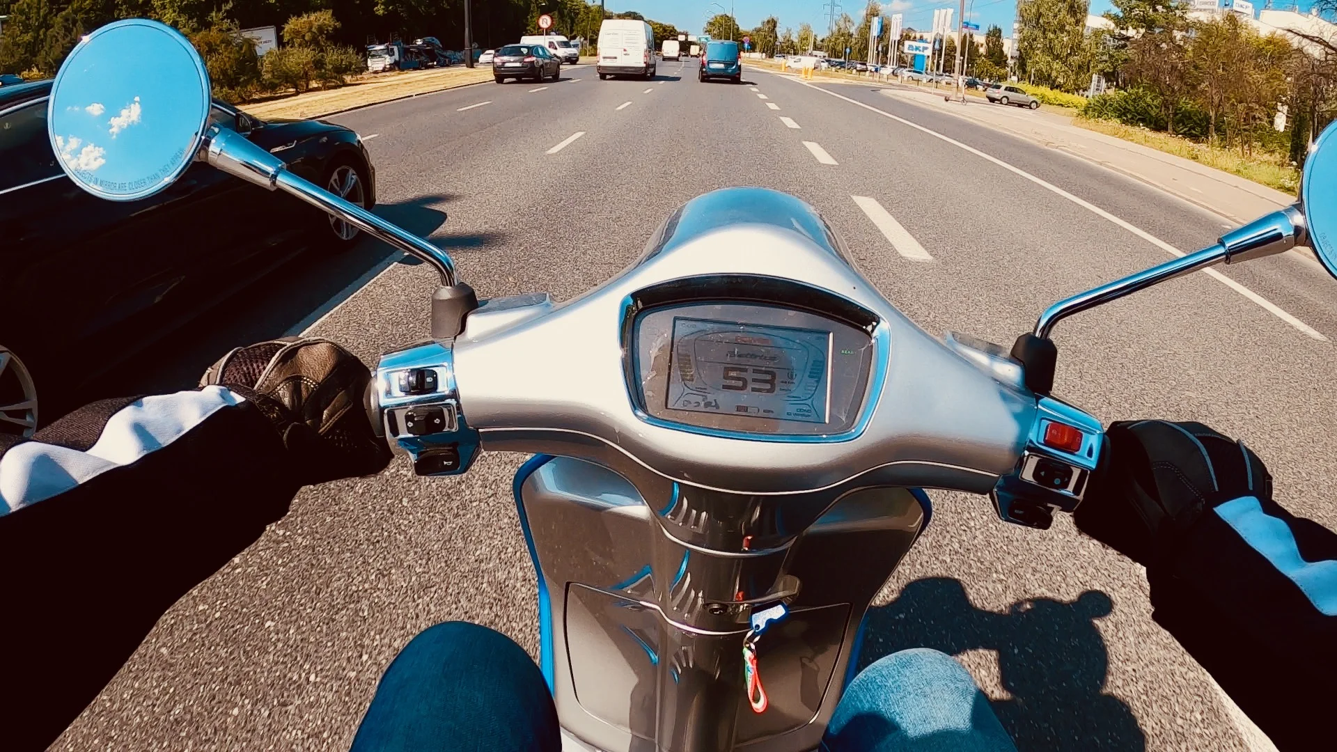 vespa elettrica test