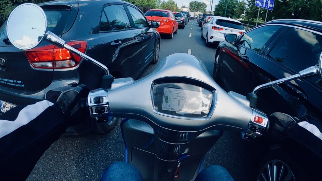 vespa elettrica test 