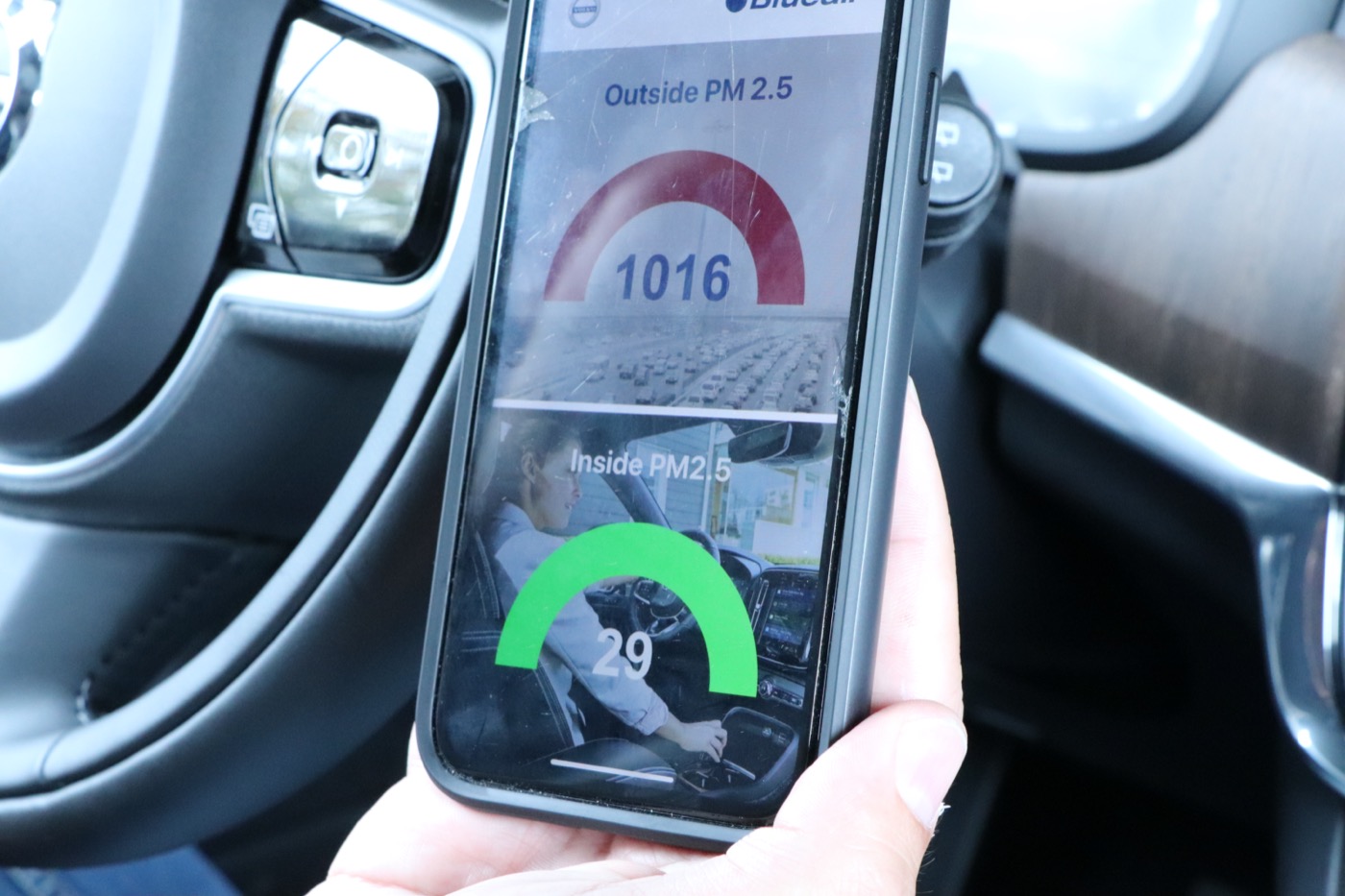 system oczyszczania powietrza volvo 