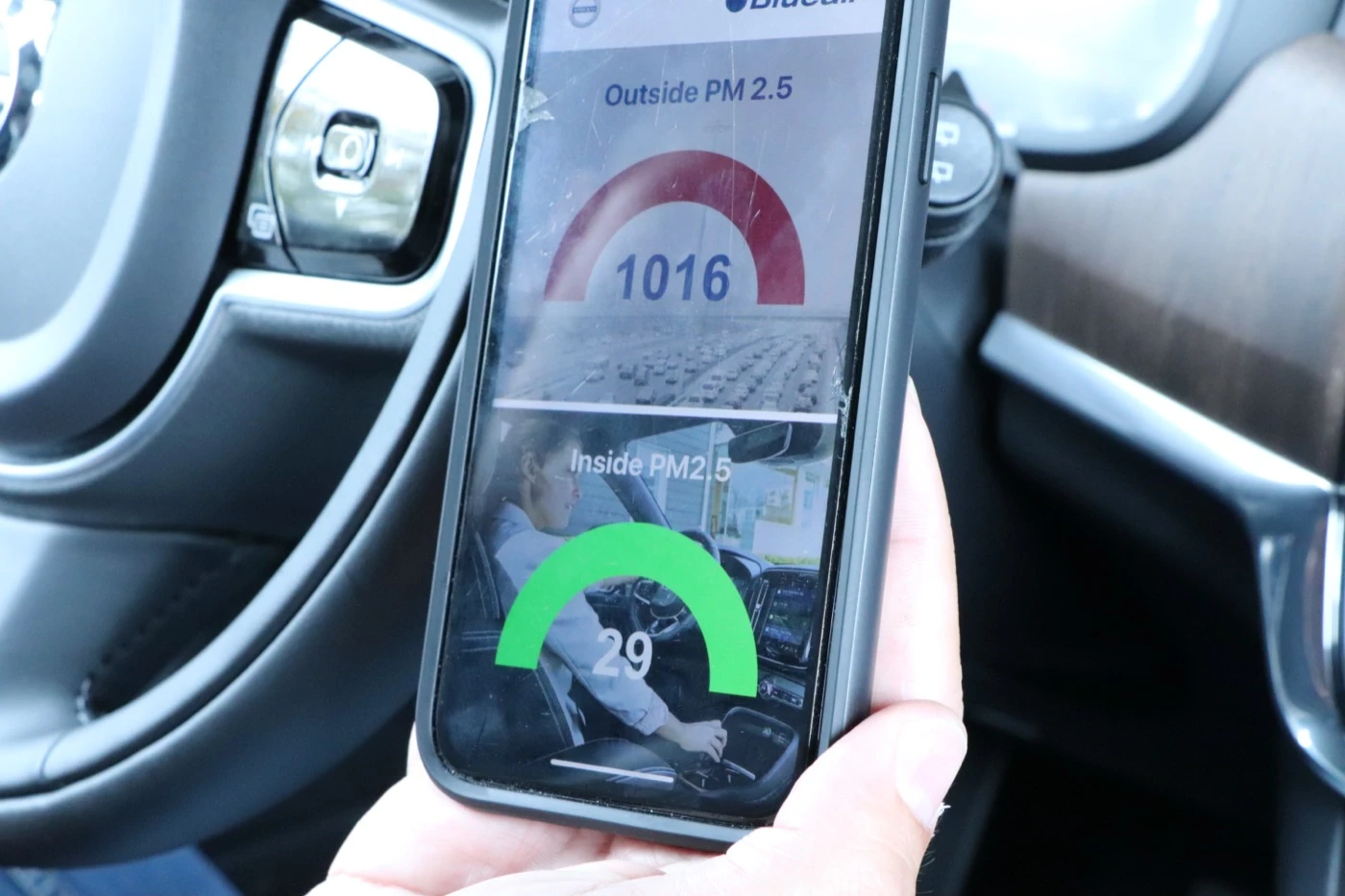 system oczyszczania powietrza volvo 