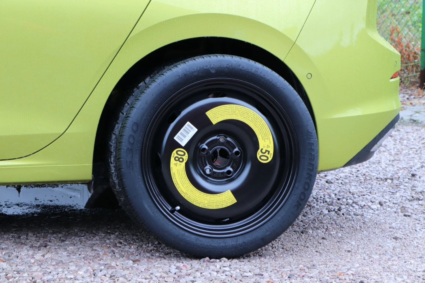 vw golf koło zapasowe 