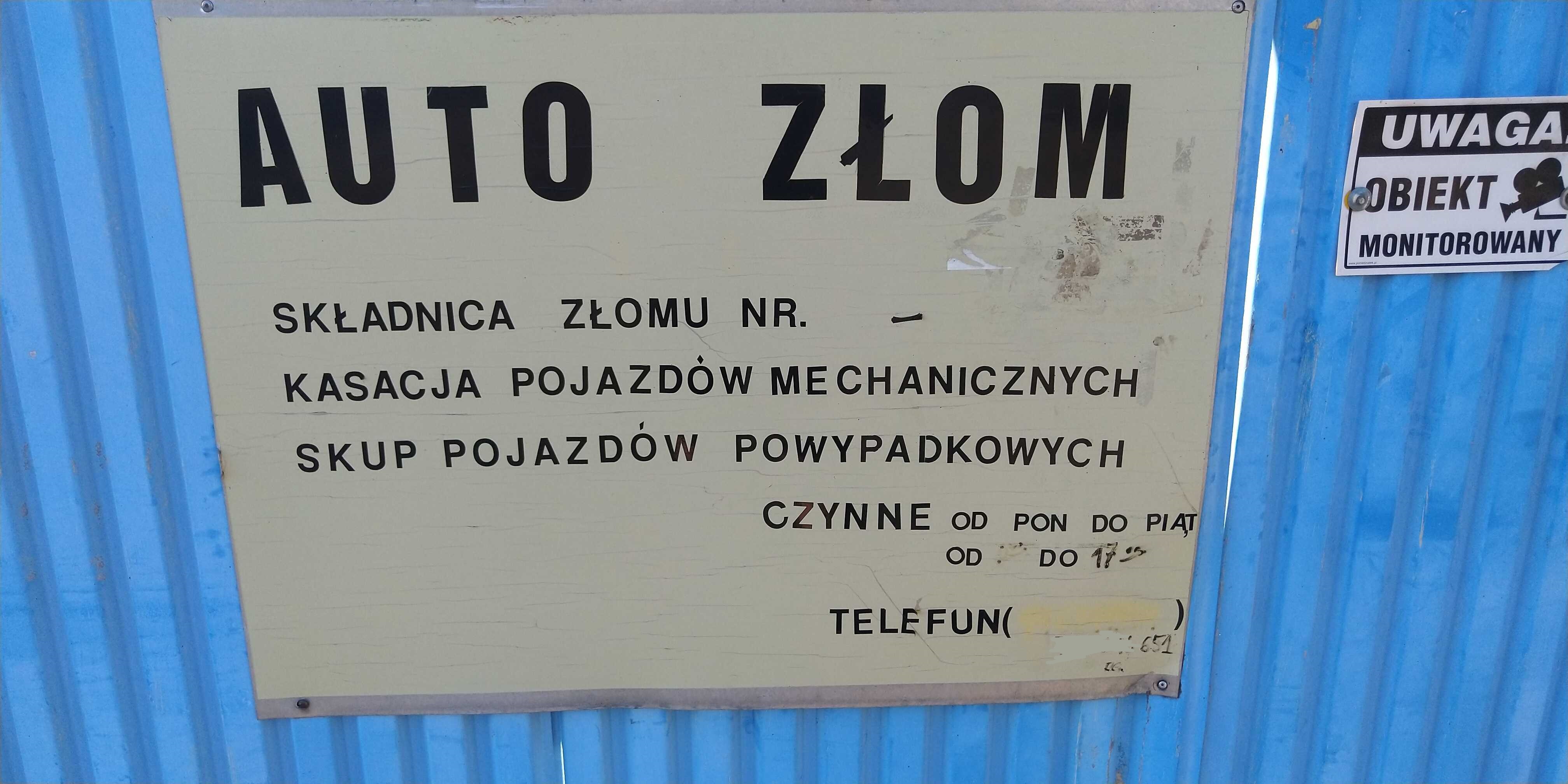 auto złom 