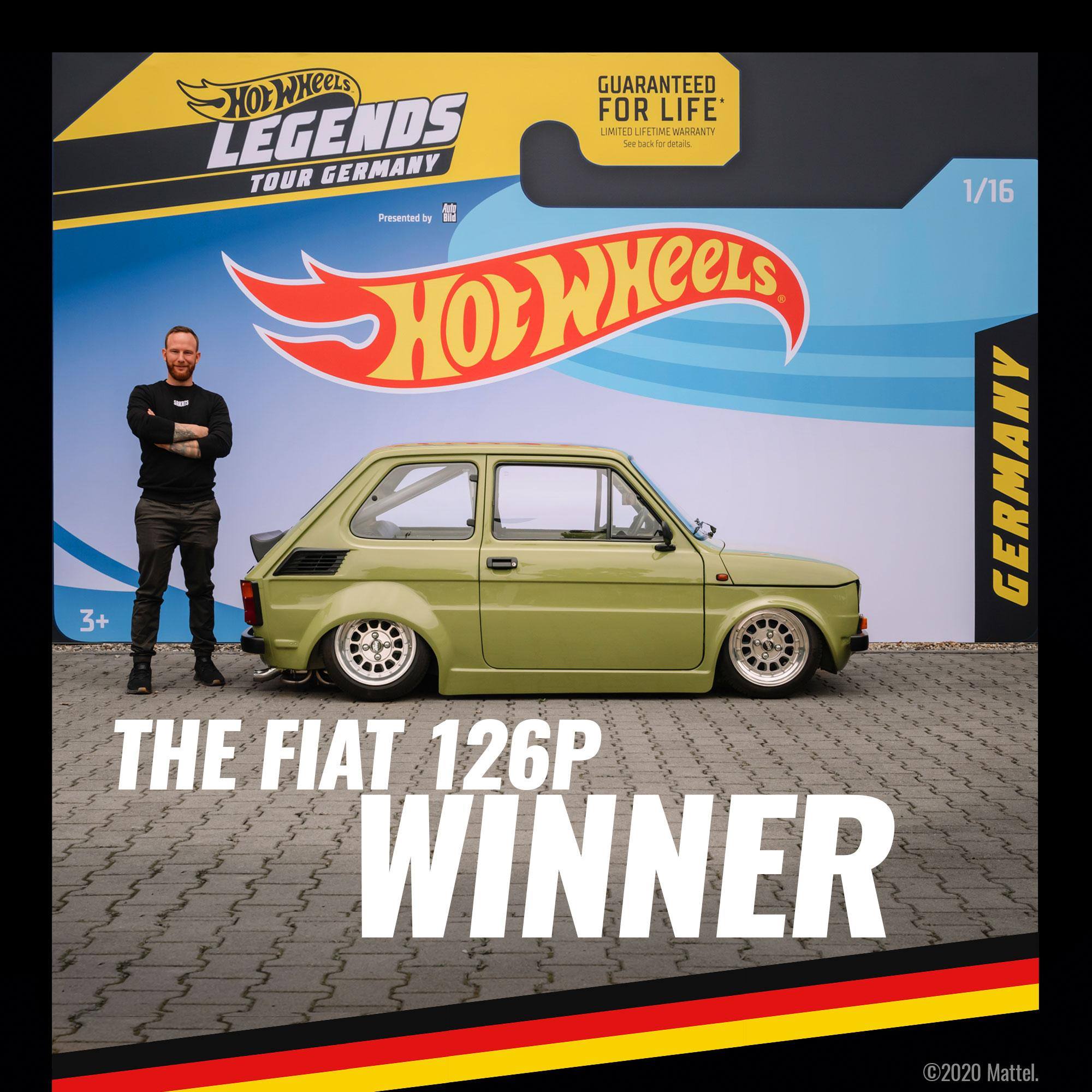 Fiat 126p Hot Wheels 