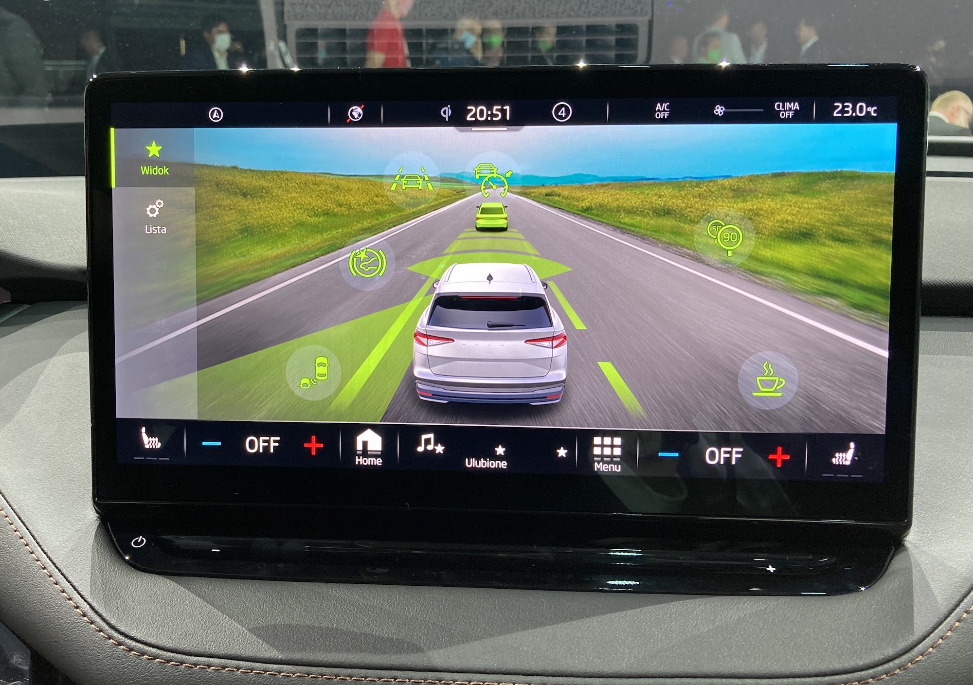 Skoda Enyaq wyposażenie 