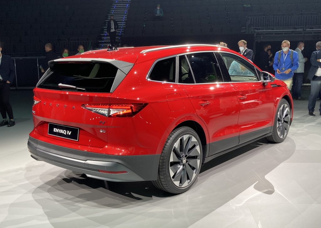 Skoda Enyaq wyposażenie 