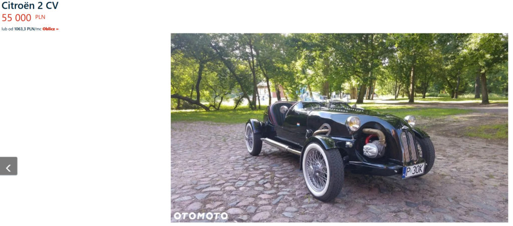 citroen 2cv lomax 
