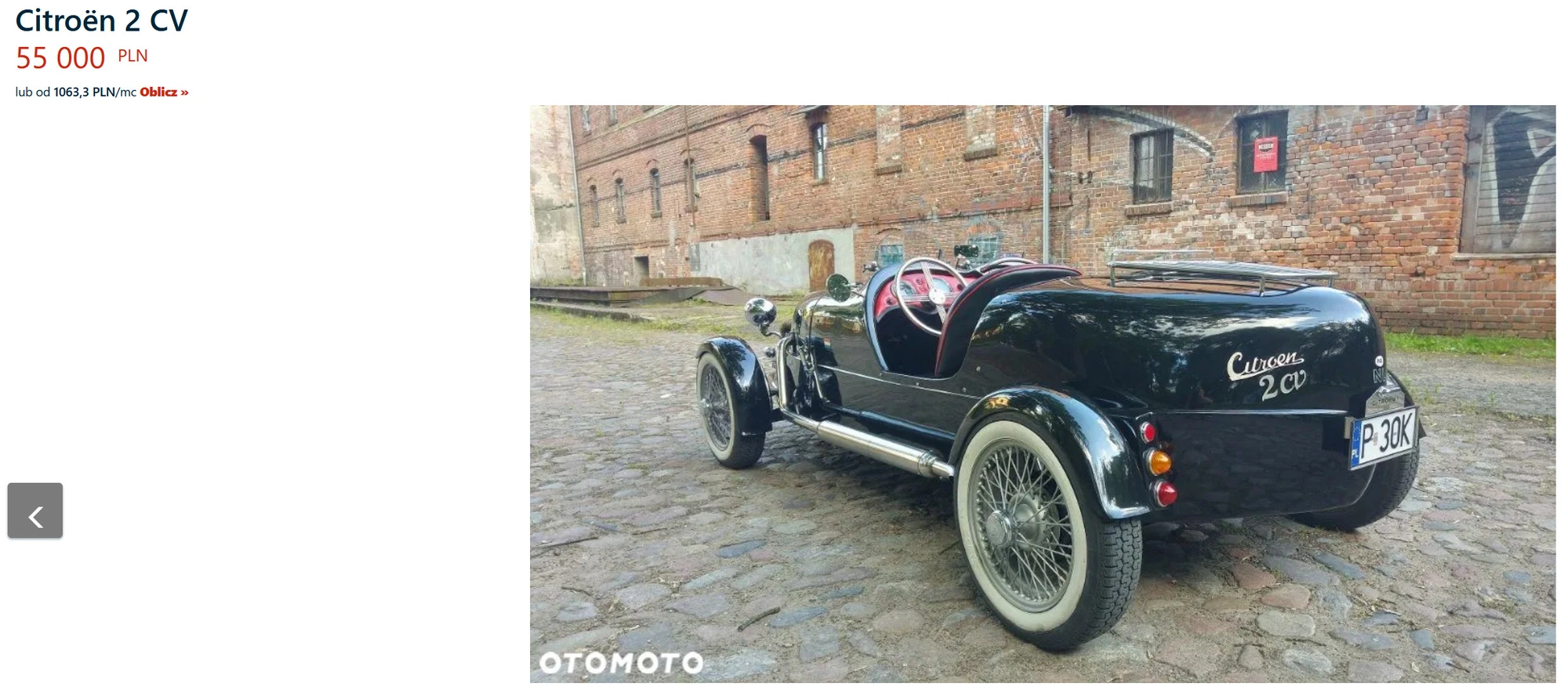citroen 2cv lomax