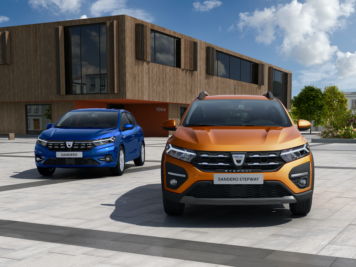 dacia sandero wnętrze