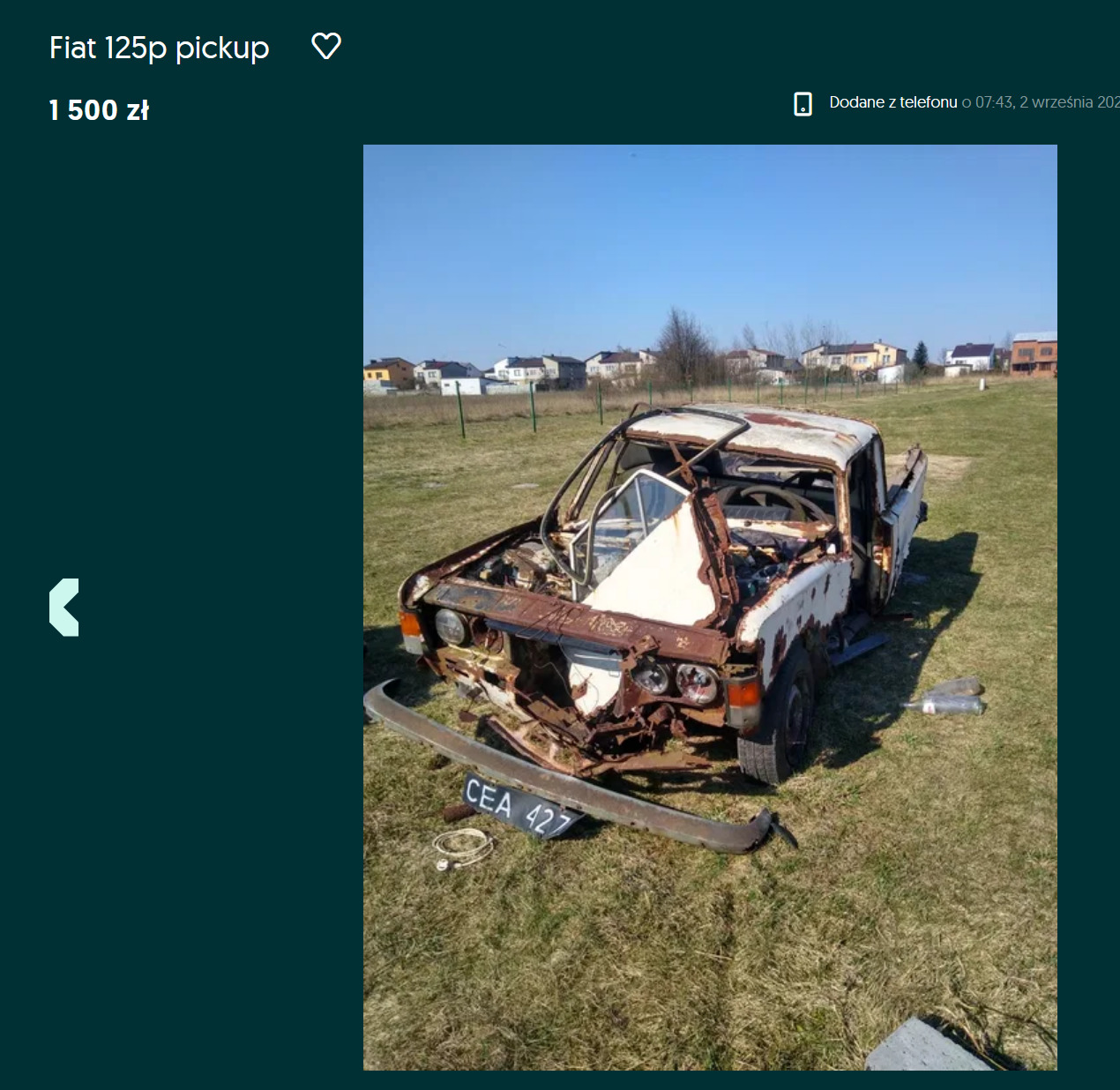 fiat 125p pickup 