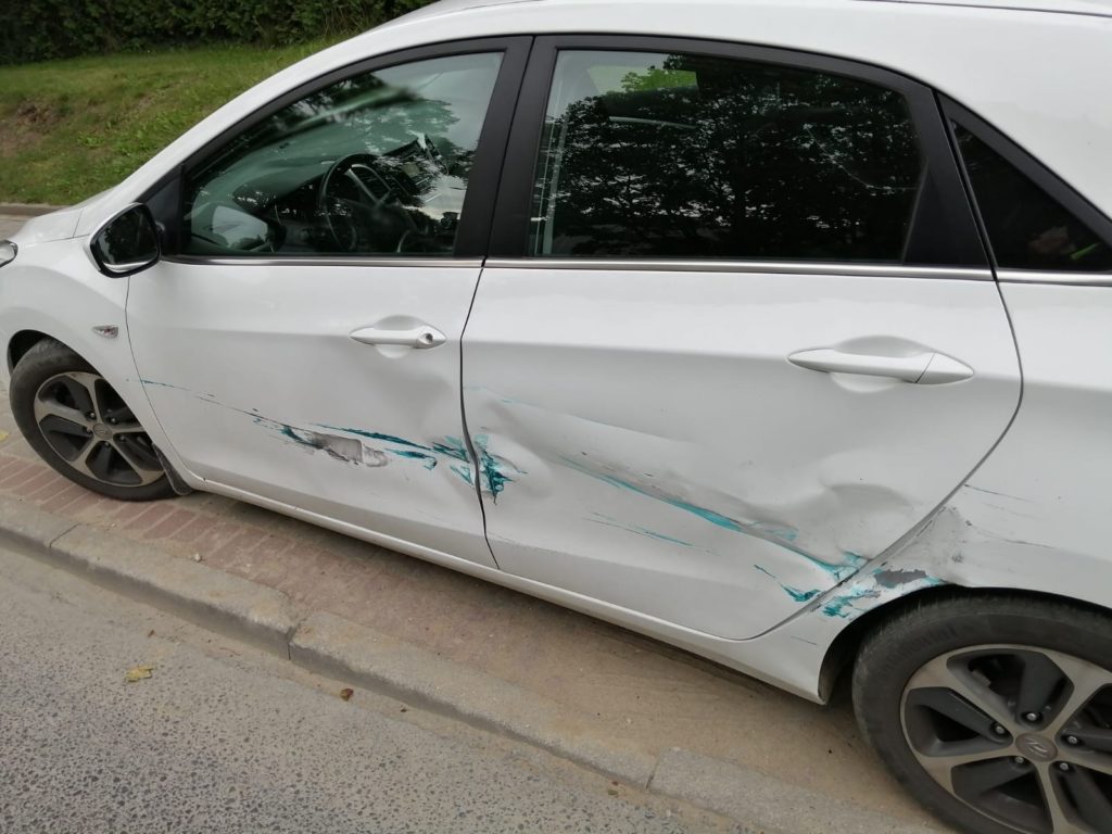 wypadek Olsztyn Polonez 