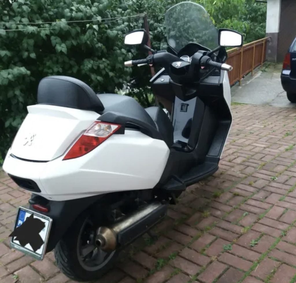 skuter 125 z Francji 