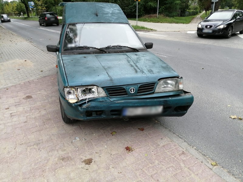 wypadek Olsztyn Polonez