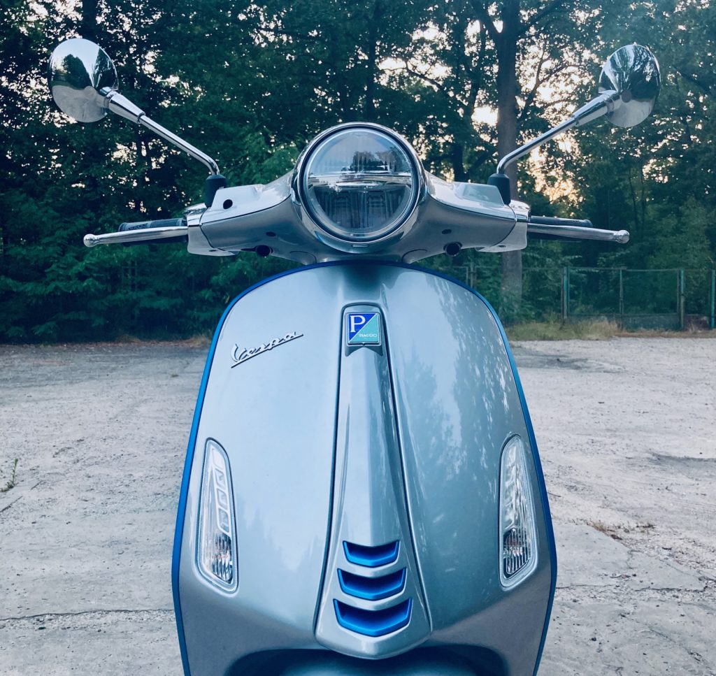 vespa elettrica test 