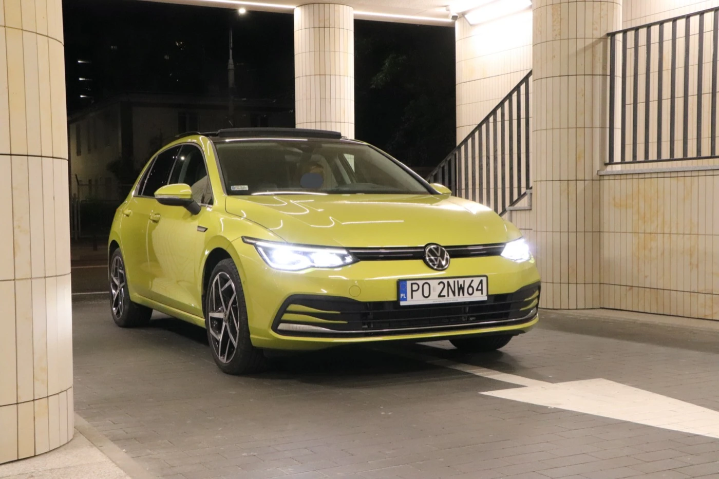 vw golf viii test 
