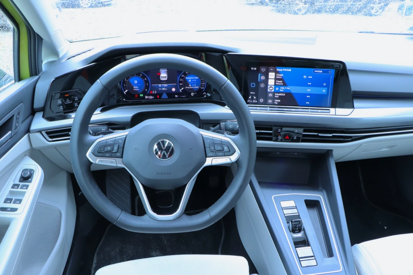 vw golf viii test 