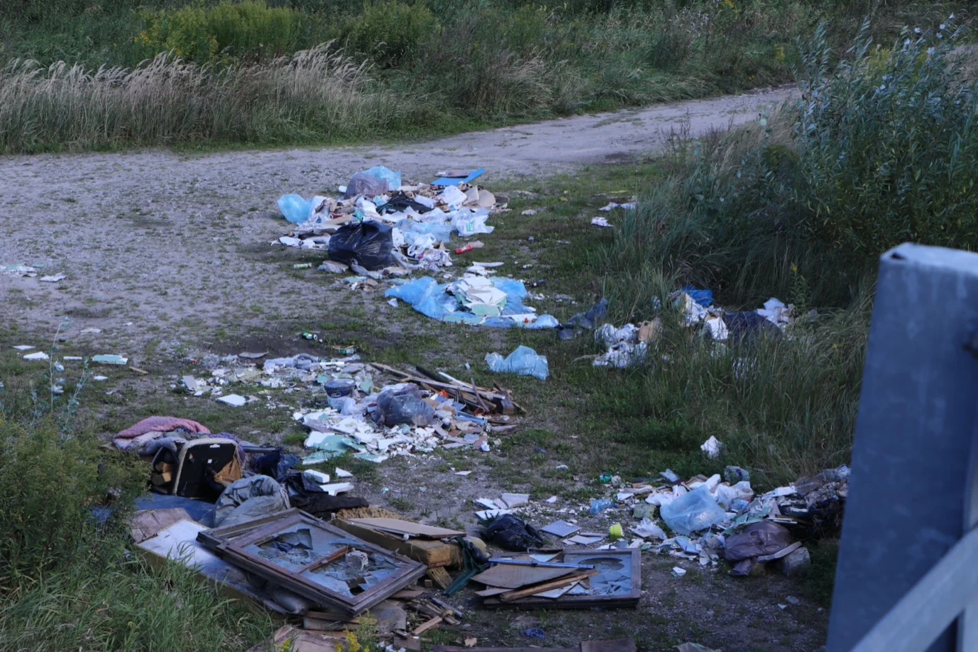 konfiskata auta za wyrzucanie śmieci